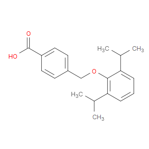 4-((2,6-diisopropylphenoxy)methyl)benzoic acid