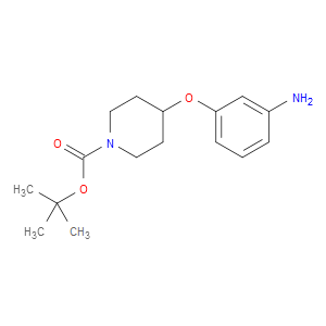 1,1-Dimethylethyl 4-(3-aminophenoxy)-1-piperidinecarboxylate