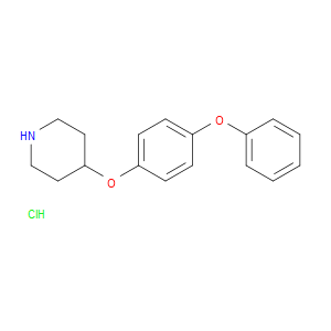 Piperidine, 4-(4-phenoxyphenoxy)-, hydrochloride (1:1)