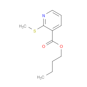 Butyl 2-(methylthio)-3-pyridinecarboxylate