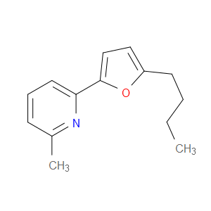 Pyridine, 2-(5-butyl-2-furanyl)-6-methyl-