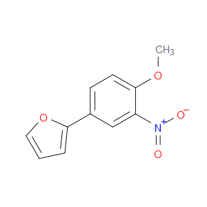 2-(4-methoxy-3-nitrophenyl)furan