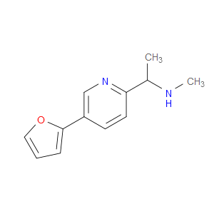 5-(2-Furanyl)-N,α-dimethyl-2-pyridinemethanamine