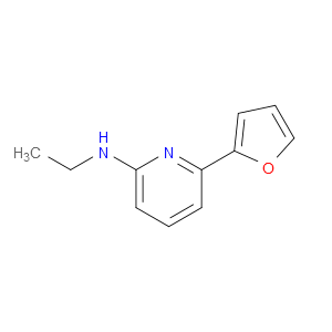 N-Ethyl-6-(2-furanyl)-2-pyridinamine