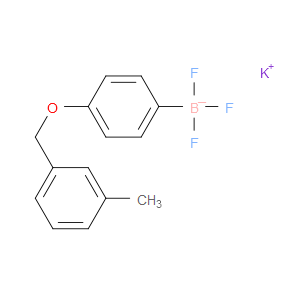 potassium trifluoro(4-((3-methylbenzyl)oxy)phenyl)borate