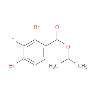isopropyl 2,4-dibromo-3-fluorobenzoate