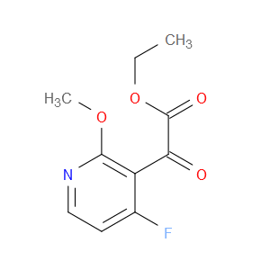 ethyl 2-(4-fluoro-2-methoxypyridin-3-yl)-2-oxoacetate