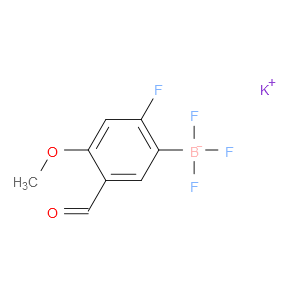 potassium trifluoro(2-fluoro-5-formyl-4-methoxyphenyl)borate