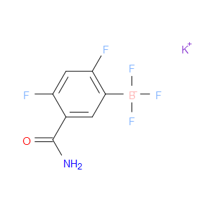 potassium (5-carbamoyl-2,4-difluorophenyl)trifluoroborate