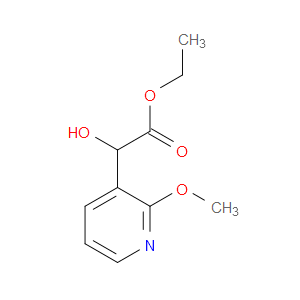 Ethyl α-hydroxy-2-methoxy-3-pyridineacetate