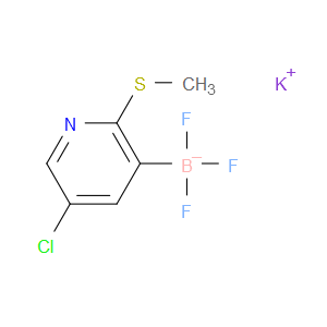 potassium (5-chloro-2-(methylthio)pyridin-3-yl)trifluoroborate