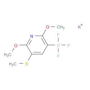 potassium (2,6-dimethoxy-5-(methylthio)pyridin-3-yl)trifluoroborate