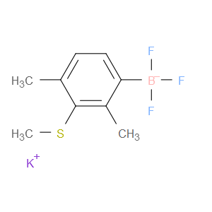 potassium (2,4-dimethyl-3-(methylthio)phenyl)trifluoroborate