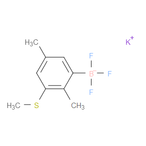 potassium (2,5-dimethyl-3-(methylthio)phenyl)trifluoroborate