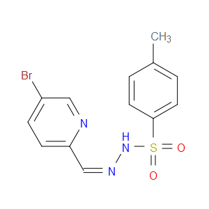 N'-((5-bromopyridin-2-yl)methylene)-4-methylbenzenesulfonohydrazide
