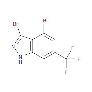 3,4-dibromo-6-(trifluoromethyl)-1H-indazole