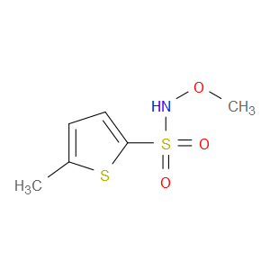 N-Methoxy-5-methyl-2-thiophenesulfonamide