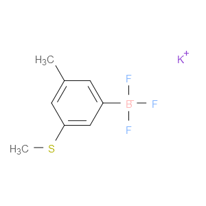 potassium trifluoro(3-methyl-5-(methylthio)phenyl)borate