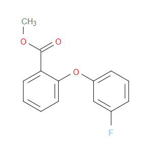 methyl 2-(3-fluorophenoxy)benzoate