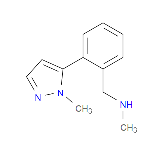 N-Methyl-2-(1-methyl-1H-pyrazol-5-yl)benzenemethanamine