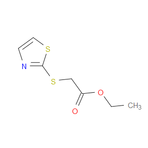 Ethyl 2-(2-thiazolylthio)acetate