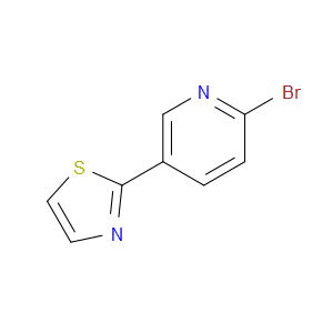Pyridine, 2-bromo-5-(2-thiazolyl)-