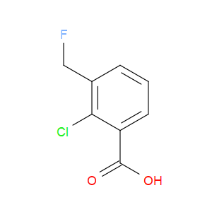 2-Chloro-3-(fluoromethyl)benzoic acid