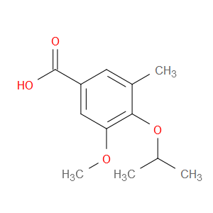 4-isopropoxy-3-methoxy-5-methylbenzoic acid