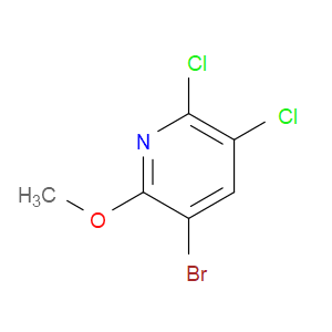 3-bromo-5,6-dichloro-2-methoxypyridine