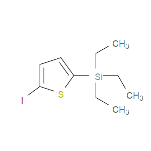 triethyl(5-iodothiophen-2-yl)silane