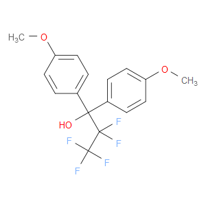 4-Methoxy-α-(4-methoxyphenyl)-α-(1,1,2,2,2-pentafluoroethyl)benzenemethanol