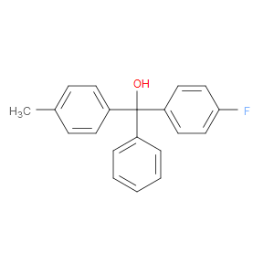 Benzenemethanol, 4-fluoro-α-(4-methylphenyl)-α-phenyl-
