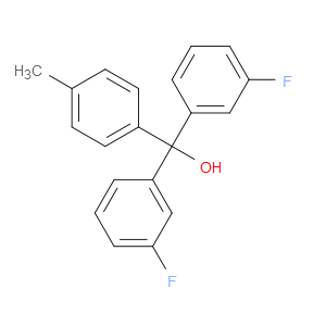 3-Fluoro-α-(3-fluorophenyl)-α-(4-methylphenyl)benzenemethanol