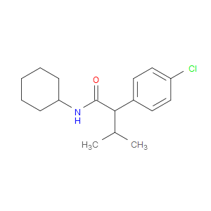 4-Chloro-N-cyclohexyl-α-(1-methylethyl)benzeneacetamide