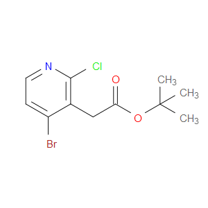 tert-butyl 2-(4-bromo-2-chloropyridin-3-yl)acetate
