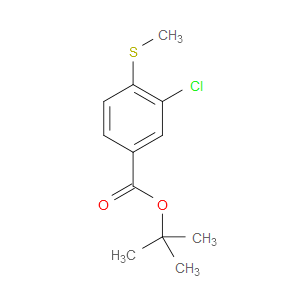 tert-butyl 3-chloro-4-(methylthio)benzoate