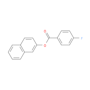 2-Naphthalenyl 4-fluorobenzoate