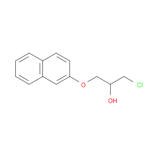 1-Chloro-3-(2-naphthalenyloxy)-2-propanol