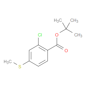 tert-butyl 2-chloro-4-(methylthio)benzoate