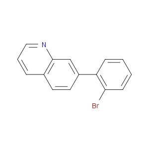 Quinoline, 7-(2-bromophenyl)-