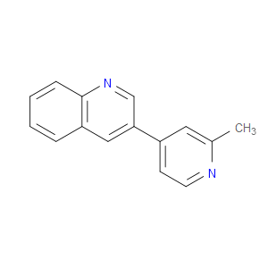 Quinoline, 3-(2-methyl-4-pyridinyl)-