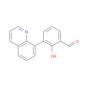 2-Hydroxy-3-(8-quinolinyl)benzaldehyde