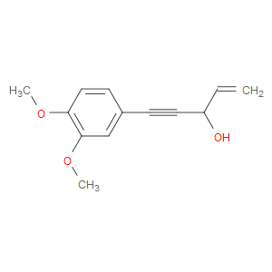 5-(3,4-Dimethoxyphenyl)-1-penten-4-yn-3-ol