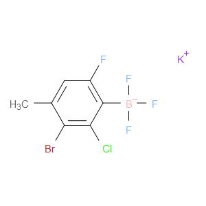 potassium (3-bromo-2-chloro-6-fluoro-4-methylphenyl)trifluoroborate