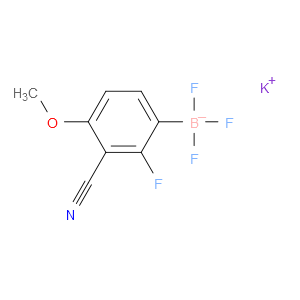 potassium (3-cyano-2-fluoro-4-methoxyphenyl)trifluoroborate