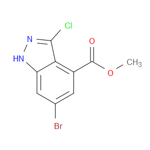 Methyl 6-bromo-3-chloro-1H-indazole-4-carboxylate