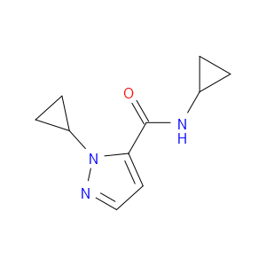 N,1-Dicyclopropyl-1H-pyrazole-5-carboxamide