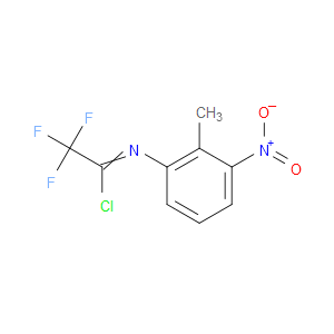 2,2,2-trifluoro-N-(2-methyl-3-nitrophenyl)acetimidoyl chloride