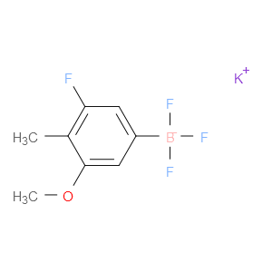 potassium trifluoro(3-fluoro-5-methoxy-4-methylphenyl)borate