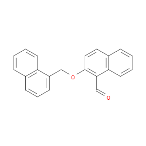2-(1-Naphthalenylmethoxy)-1-naphthalenecarboxaldehyde